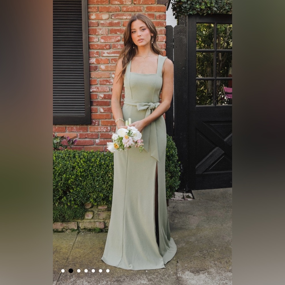 Show Me Your Mumu Paris Gown, Moss Green